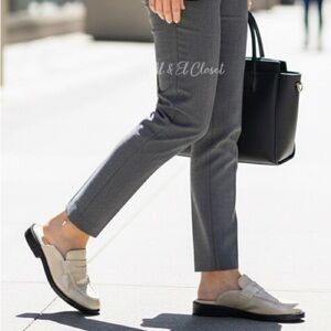 Steve Madden Mulberry Bone Leather Mule Loafers Size 8 | New in Box